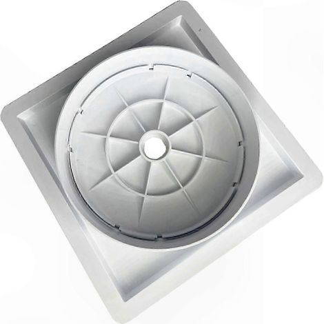 Couvercle de rechange pour skimmer de piscine, compatible avec la plaque supérieure carrée 1091LX. (1/5)