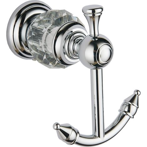 Mexen Estela Doppelter Handtuchhaken, Chrom - 7011535-00 (1/2)