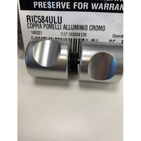 Gruppo Pomello per porte di box Samo New Cee RIC584  Cromo