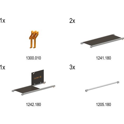 Layher Nachrüstset P2 für Gerüst Uni Kompakt 1405.006 (1/3)