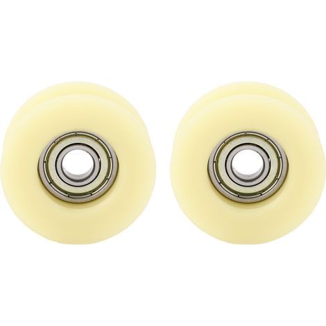 Chain Tensioner Roller for 49cc/66cc/80cc Motorized Bicycles – Pack of 2, 9mm Inner Diameter, ABS + Metal Material (1/5)