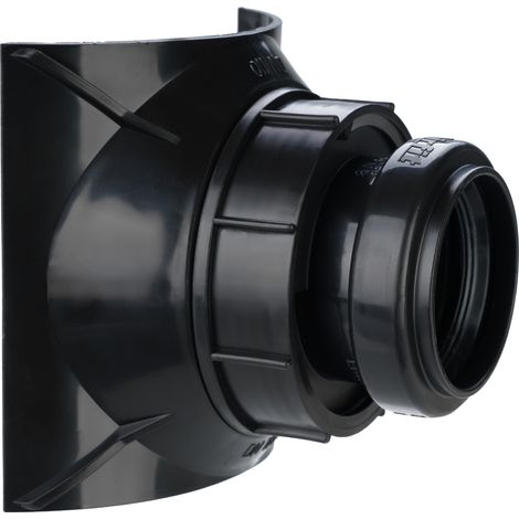 brancheur de raccordement airfit DN 125/40 noir, Z-42.1-603