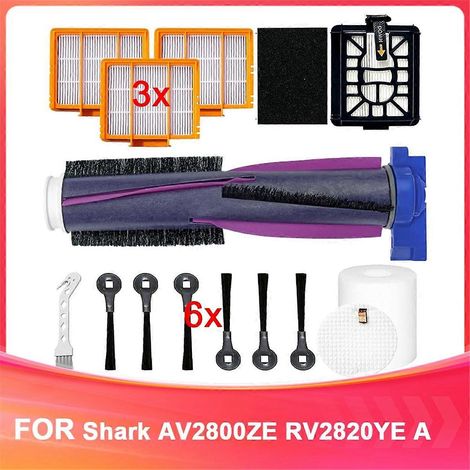 Filtros de cepillo para Shark AV2800ZE RV2820YE AV2810YS RV2820ZE () (1/4)