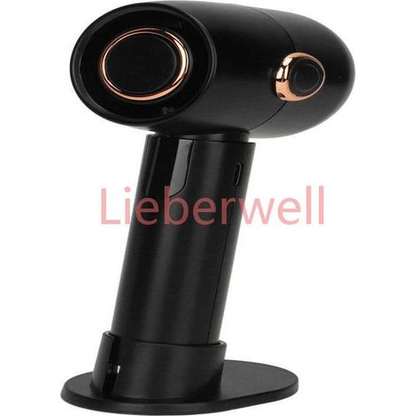 2000mAh with Portable Folding USB Personal Fan Smart Digital Display, Mini Handheld Fan for Travel and Outdoor Use (1/4)