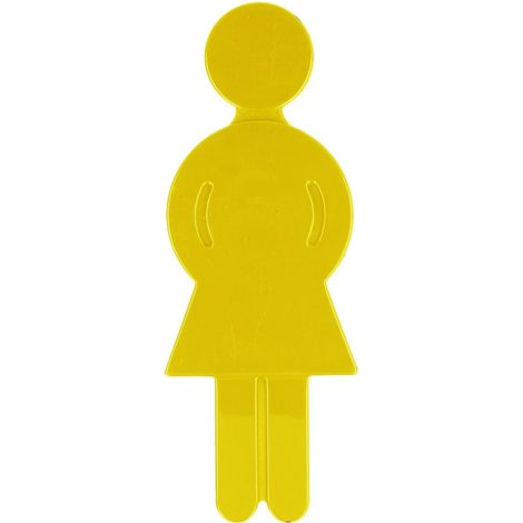 Pictogramme Nylon-Line dames jaune