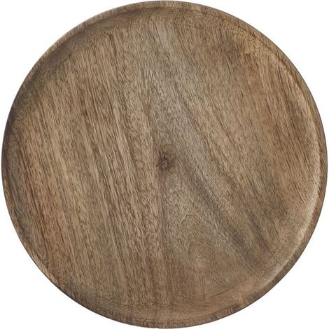 Mica Platte Duko rund braun Ø 30 cm Deko-Accessoires (1/2)
