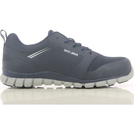 Sneakers antinfortunistiche ultraleggere Safety Jogger LIGERO S1P ESD SRC Blu navy 44