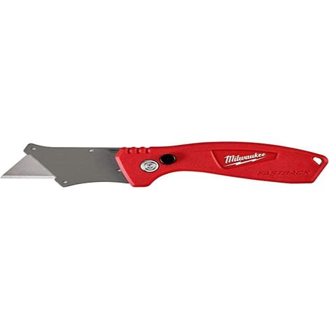 Milwaukee Coltello pieghevole universale, argento, nero, rosso