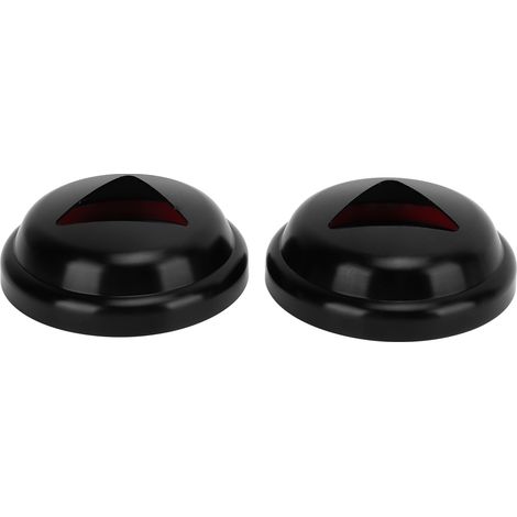 Clignotant Moto Protège-Lentille de Remplacement Noir pour BONNEVILLE T120 2016-2021, Cache en Plastique Résistant, Kit de Sécurité (1/5)