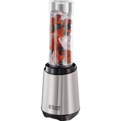 Blender Portable, Compact, Léger Mixeur Puissant, 1 gourde portable 600ml + couvercle inclus sans BPA, Smoothie, Shaker protéine, lames en acier inox, lave-vaisselle 23472-56 (1/5)