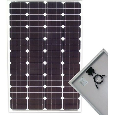 Solarpanel Solarmodul B5419 Solarzelle 100W 12V Solar MONOkristallin Mono (1/5)