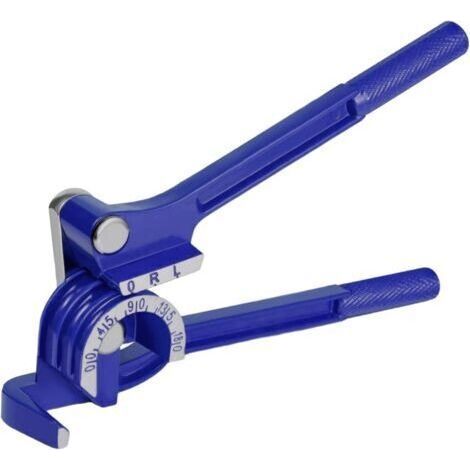 Manual Tube Bender, Pipe Radius Bender, Copper Tube Bender, 180° Bending Tool, Manual Bending Bender for Copper Aluminum Tubes 1/4'' 5/16'' 3/8'' (1/5)