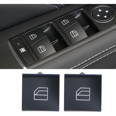Cache-bouton de commande de lève-vitre de voiture A2049055402, compatible avec C E W204 S204 W212 S212 A207 C207 (1/5)