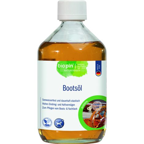 Biopin Bootsöl 500 ml farblos Holzschutzmittel