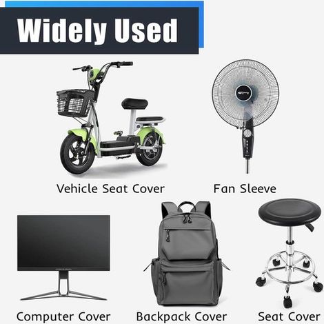 Funda impermeable para cesta de bicicleta de 35 litros，Impermeable y negra，Protección contra la lluvia，el barro y el polvo (1/5)