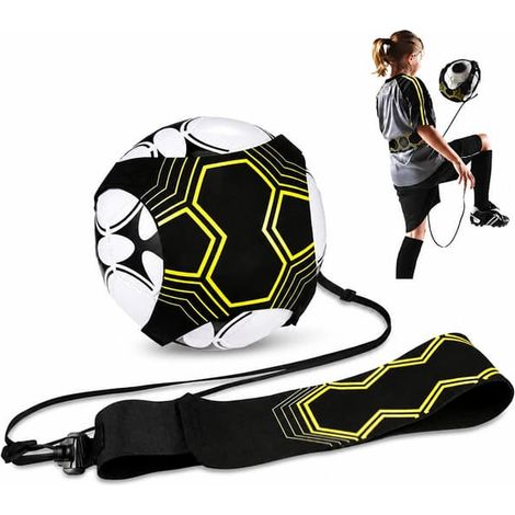 Bande élastique d'entraînement pour football jaune/noir