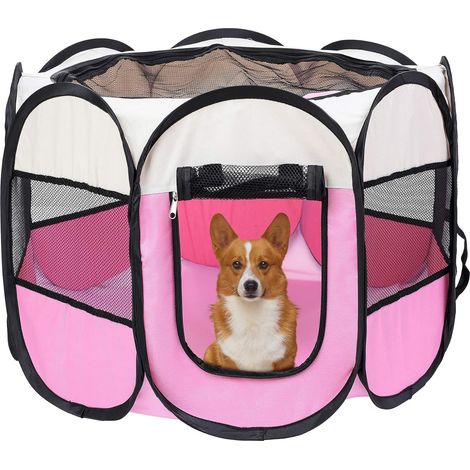Sac de transport pliable pour chien et chat étanche avec protection UV pour petit animal et rongeur accessoire pratique (1/5)