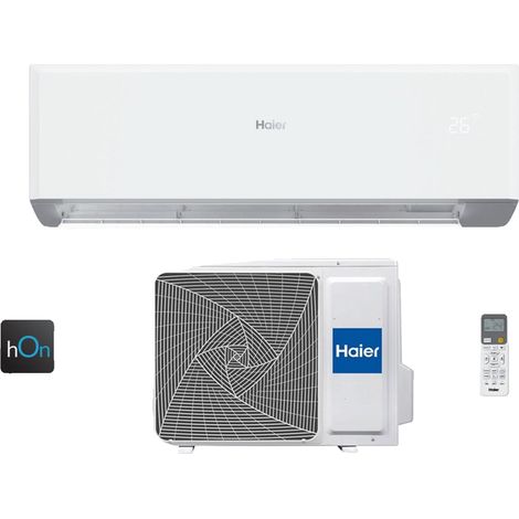 Aire acondicionado split Haier AS25RBAHRA-3, 9000 BTU, 2,7 kW