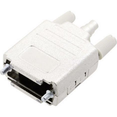 MH Connectors MHDPPK-M-25-K 6260-0105-03 D-SUB Gehäuse Polzahl: 25 Kunststoff, metallisiert 180 ° Si