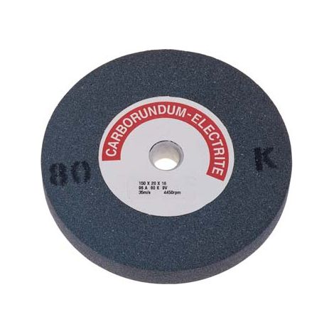 MOLA ABRASIVA X SGROSSO SINTETICA PG  GRANA 60 MM 125X20 F.MM 16 GRIGIA