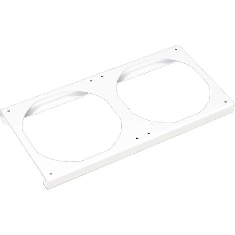 12 cm Lüfterhalterung mit 15 mm Erhöhung verbessert die Belüftung im MicroATX-Gehäuse für einen stabilen Betrieb Mehrfarbig (240) (1/5)