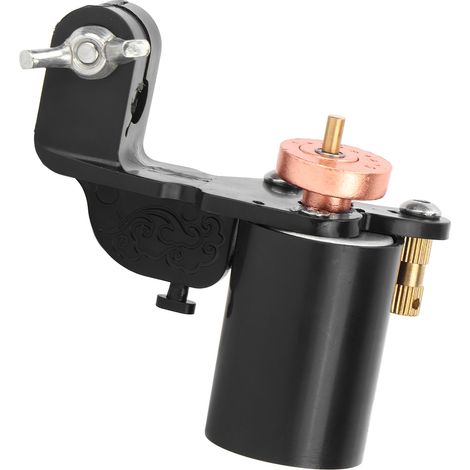 Pistolet à tatouage moteur noir roulement à roue excentrique rotatif pour liner et shader (1/5)