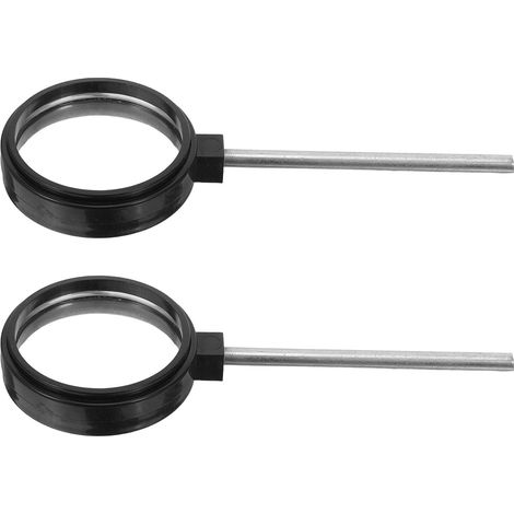 Lot de 2 lentilles biconcaves-convexes portatives, doublement (1/5)