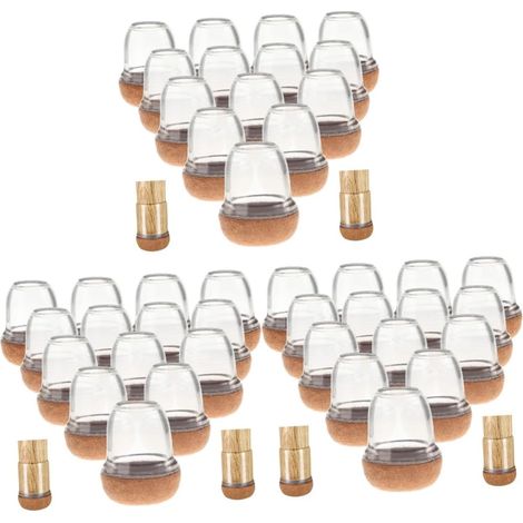 NUOBESTY Série 3 - Protections transparentes pour pieds de meubles, ch (1/5)