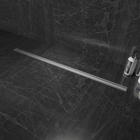 Canalina doccia 90cm in acciaio inox (1/3)