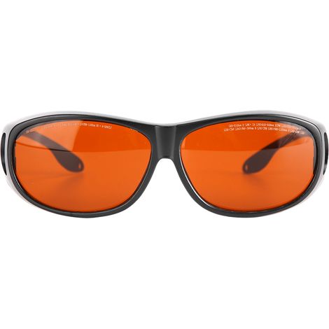 Lunettes de protection laser OD4+ OD6+ 190-540 nm 800-1700 nm (1/5)