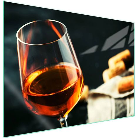 protège-plaque de cuisson en verre 70x52 Vin (1/5)