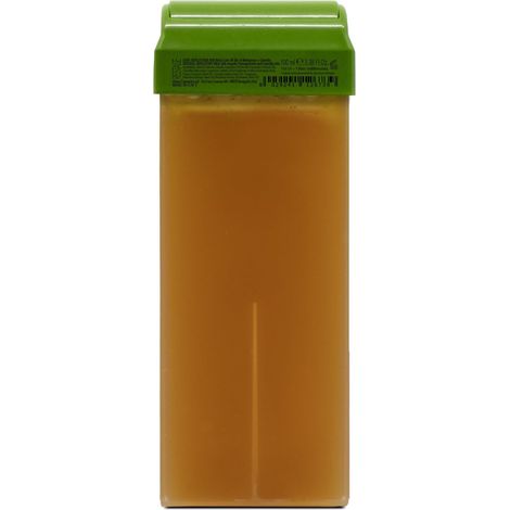 Cire dépilatoire liposoluble Roll On, huile de grenade bio et huile de camélia bio, pour tous les types de peau, 100 ml, fabriquée en Italie (1/5)