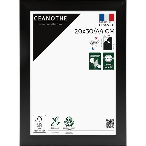 Cadre Ceanothe CADRE 20X30 A4 ETERNEL NOIR (1/5)