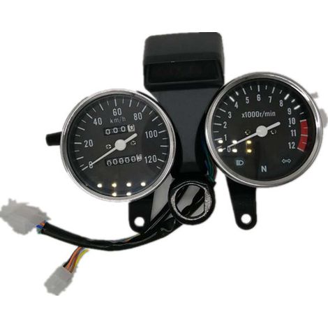 Motorcycle tachometer, cruiser odometer, GN125 tachometer assembly (1/5)