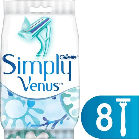 Gillette Simply Venus Disposable Razors 8 Razors