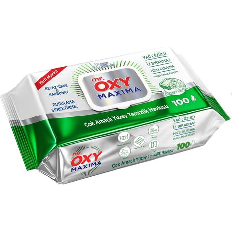 Salviette umidificate Mr. Oxy - Profumo di sapone bianco