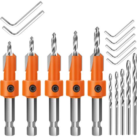 15 Piece Drill Bit Set, 2.5/2.8/3/3.2/3.5 mm (1/5)