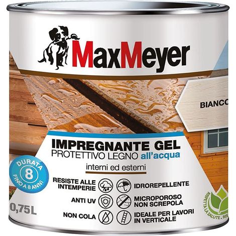 Impregnante Acqua Gel Bianco Litri 0,75 (1/4)