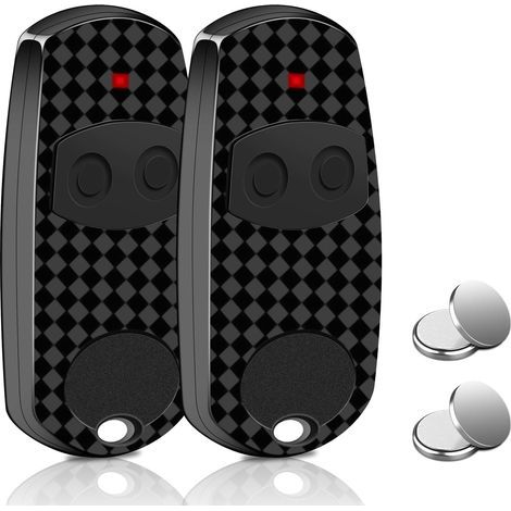 2PCS Telecommande Portail pour Came, 433,92 MHz Télécommande Portail, Telecommande Compatible avec Came Top432EE (1/5)