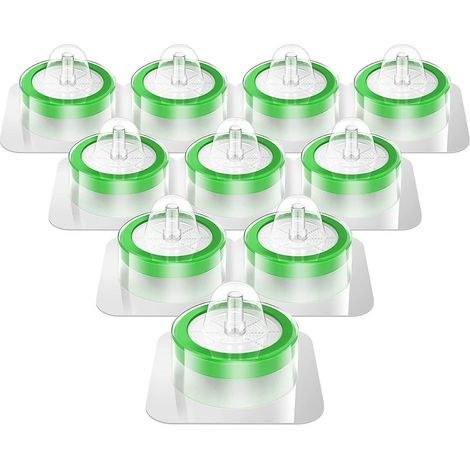 Filtres stériles pour seringues PES, lot de 10, ouverture de 0,22 µm, diamètre de la membrane : 33 mm (1/5)