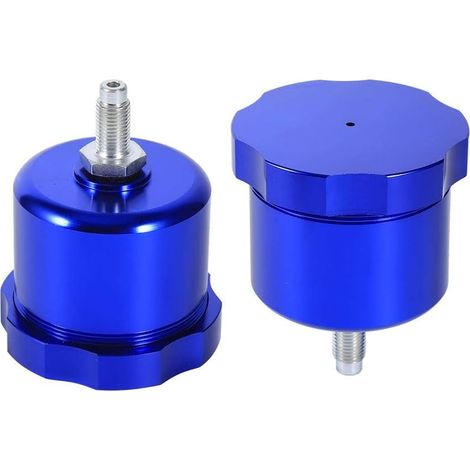 Convient pour réservoir de liquide de frein à main hydraulique universel pour la course et le drift. Réservoir de liquide de frein à main hydraulique électronique (bleu) - modification/rétrofit (1/3)