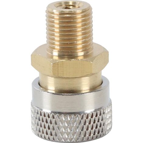 Connecteur Rapide QC02 8 mm, gonfleur d'air pour kit Adaptateur de Charge à Connexion Rapide, Accessoires pour coupleur Femelle (1/5)