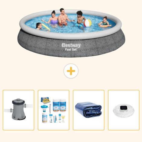 Bestway Bestway Fast Set Ronde - 457x84 cm - 5-pièces S228 (1/5)