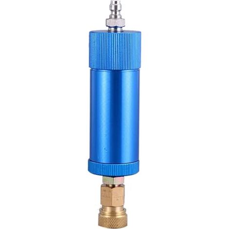 Filtre à air, réf. 30 MPa, couleur bleue, pour l'entretien et le remplacement dans les systèmes mécaniques, adapté à la réparation technique en atelier.-AquaForge (1/5)