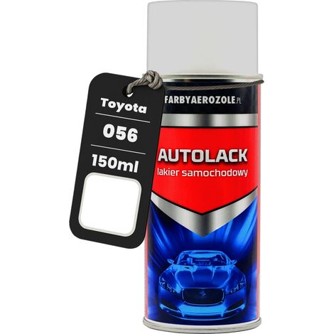 Pintura acrílica en aerosol lista para usar de 150 ml para Toyota 056 Blanco Puro (1/5)