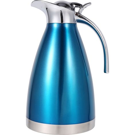 1 Pichet café, isolation sous vide, acier inoxydable, poignée alliage zinc, usage domestique (1/5)