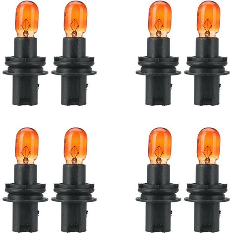 8X pour - Sprinter/ 2006 + Indicateur de RéTroviseur LatéRal Support D'Ampoule Miroir Clignotant Ampoule LandR