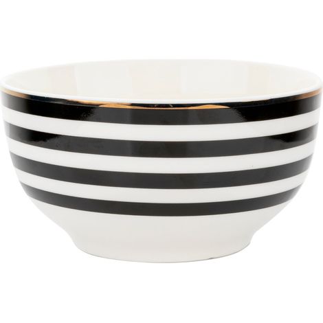 Florina Winter Glam Stripes Porzellan-Salatschüssel 13 cm
