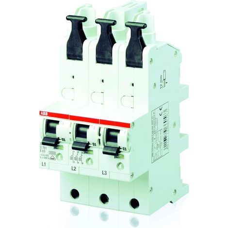 ABB Stotz S&J Hauptsicherungsautomat o.Schienenadapter S751/3-E40 (1/5)