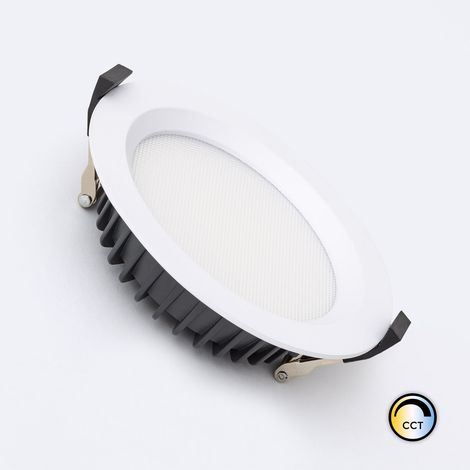 LED Downlight Einbaustrahler Rund Aero 130 lm/W Mikroprismatisch Weiß 6000K LIFUD Kaltweiß 13 W 110 mm (1/5)